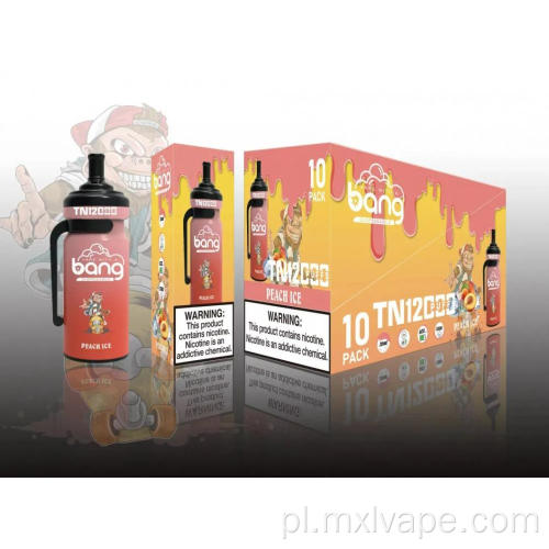 Oryginalny Bang TN 12000 Puffs Dostęp do jednorazowego Vape